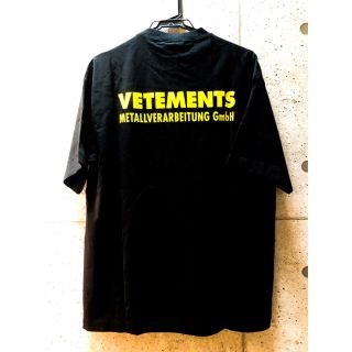 バレンシアガ(Balenciaga)のVETEMENTS metal tee(Tシャツ/カットソー(半袖/袖なし))