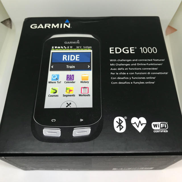 GARMIN Edge 1000 ガーミン　サイクルコンピュータ