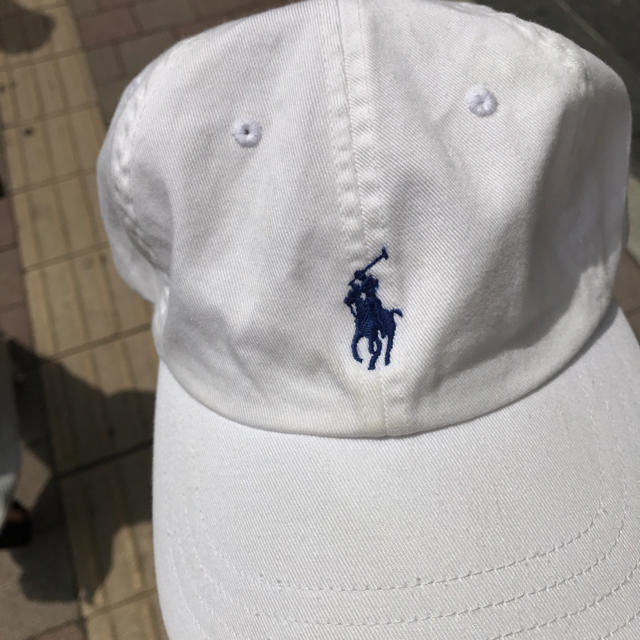 POLO RALPH LAUREN(ポロラルフローレン)のポロラルフローレン キャップ ホワイト メンズの帽子(キャップ)の商品写真