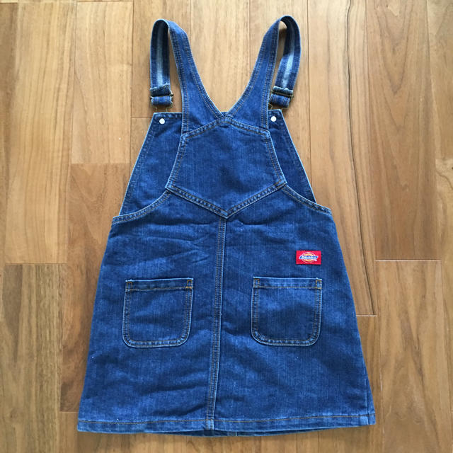 Dickies(ディッキーズ)のdickey ディッキーズ デニムスカート 130 サロペ キッズ/ベビー/マタニティのキッズ服女の子用(90cm~)(スカート)の商品写真