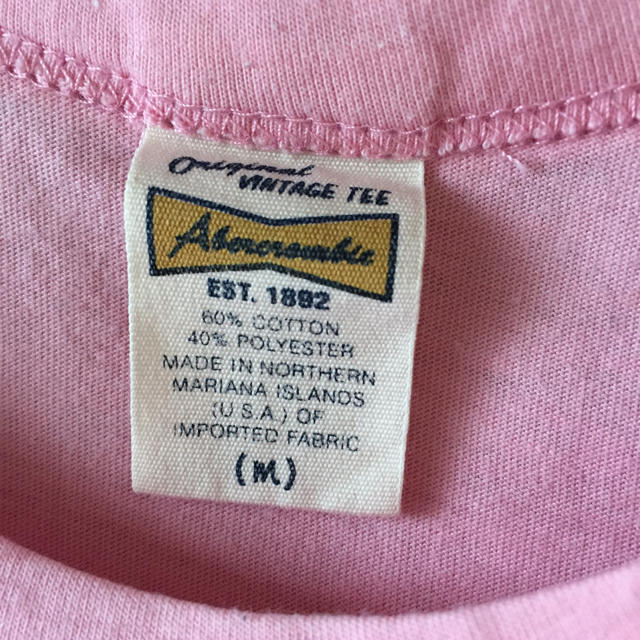 Abercrombie&Fitch(アバクロンビーアンドフィッチ)のアバクロTシャツ☻︎ M size レディースのトップス(Tシャツ(半袖/袖なし))の商品写真