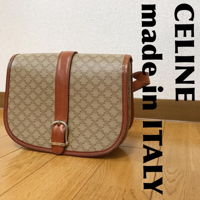 CELINE セリーヌ ショルダーバッグ DM91 マカダム柄