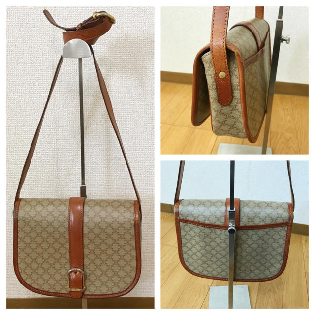 CELINE セリーヌ イタリア製 DM91 マカダム柄 オールド 0604