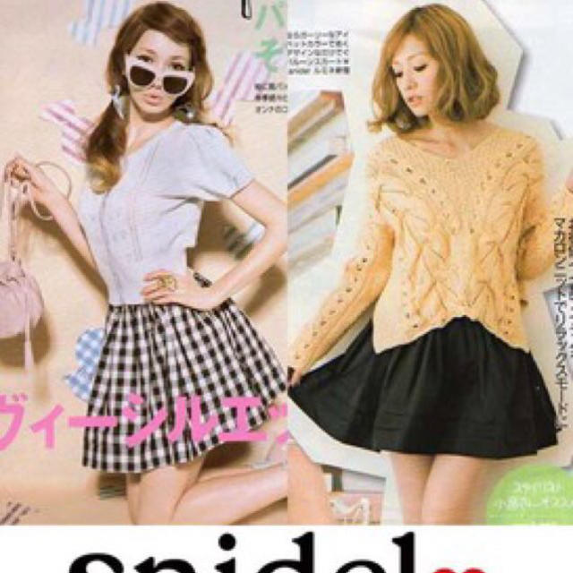 SNIDEL(スナイデル)のメモリータックボリュームスカート レディースのスカート(ミニスカート)の商品写真