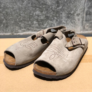 ビルケンシュトック(BIRKENSTOCK)のビルケンシュトック パピリオ ヴィエナ ビエナ グレー 26(サンダル)