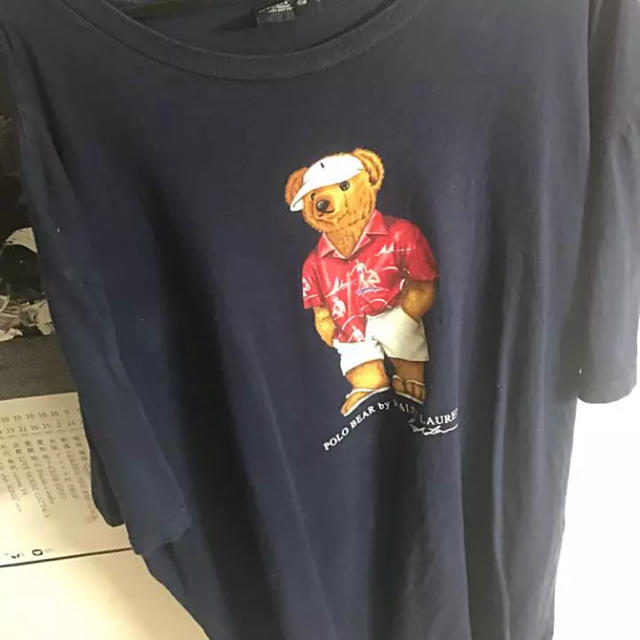 POLO RALPH LAUREN(ポロラルフローレン)の古着 ポロベアー ラルフローレン  Tシャツ メンズのトップス(Tシャツ/カットソー(半袖/袖なし))の商品写真