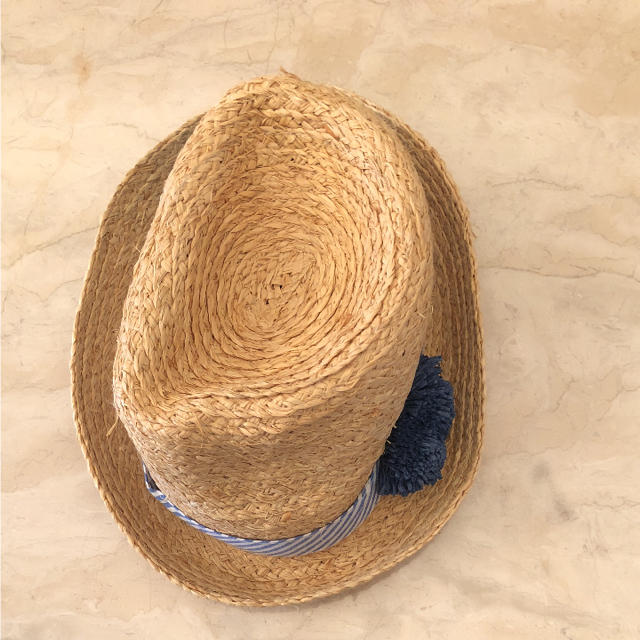 KP(ニットプランナー)の麦わら帽子  54cm キッズ/ベビー/マタニティのこども用ファッション小物(帽子)の商品写真