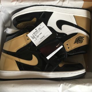 ナイキ(NIKE)の250 air jordan 1 gold toe(スニーカー)