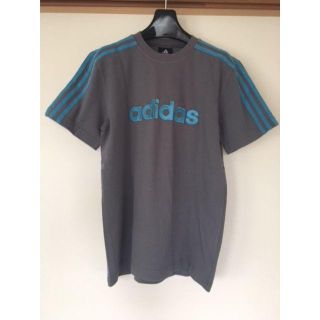 アディダス(adidas)の【未使用】Adidas🌟　グレー半袖Tシャツ　S（レディスMサイズ）(Tシャツ/カットソー(半袖/袖なし))