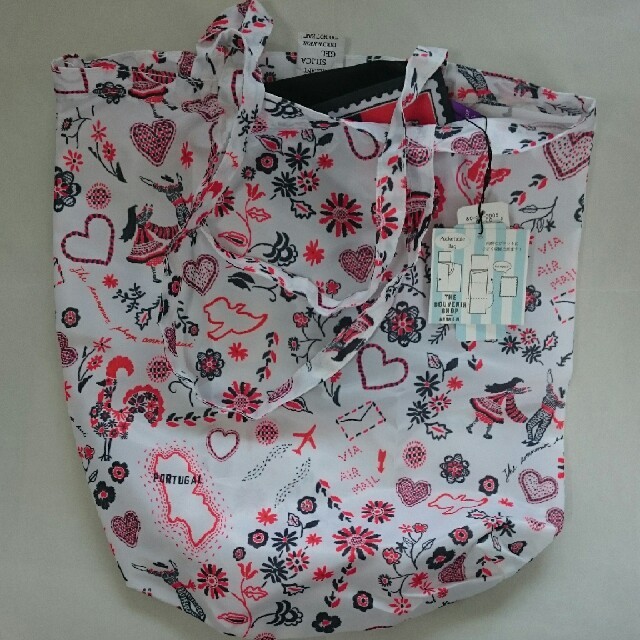 ANNA SUI(アナスイ)の新品アナスイ　スーベニアショップ★コンパクトに折りたためるエコバッグ★ポルトガル レディースのバッグ(エコバッグ)の商品写真