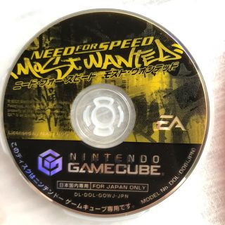 ニンテンドーゲームキューブ(ニンテンドーゲームキューブ)のゲームキューブソフト ニードフォースピード モストウォンテッド(家庭用ゲームソフト)