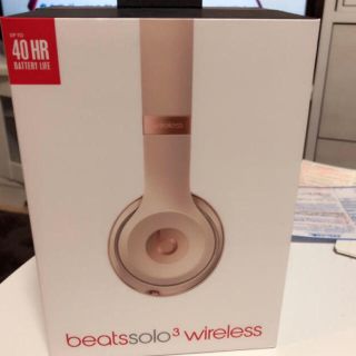 ビーツバイドクタードレ(Beats by Dr Dre)のBeats Solo3 Wireless ヘッドホン(ヘッドフォン/イヤフォン)