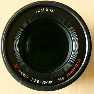 パナソニック(Panasonic)のLUMIX G X VARIO 35-100mm/F2.8あーちゃん専用(レンズ(ズーム))