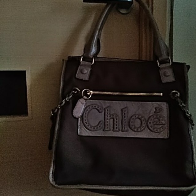 正規品！Chloe*のハーレー・カーキ色のバック