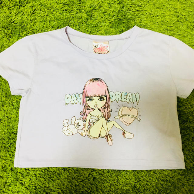 LDS(エルディーエス)のLDS ショート丈トップス レディースのトップス(Tシャツ(半袖/袖なし))の商品写真