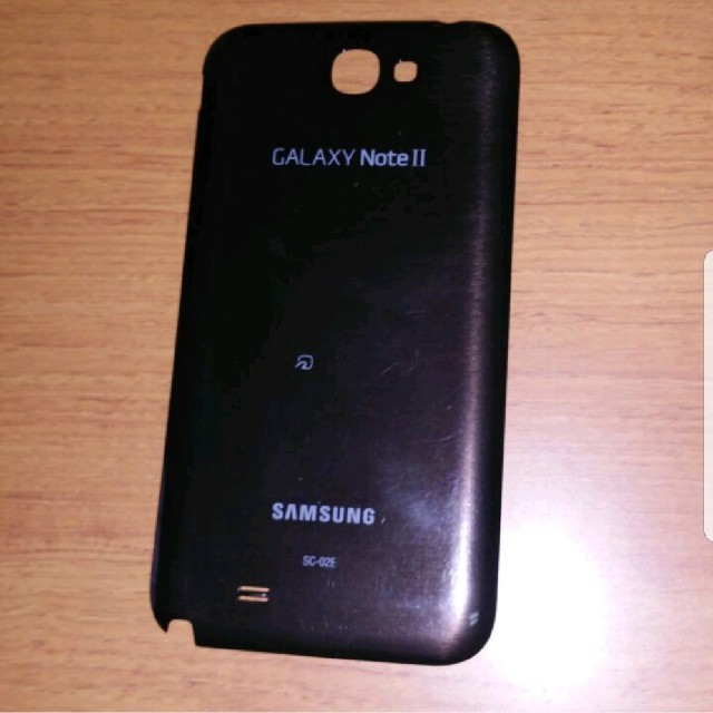 SAMSUNG(サムスン)のGalaxy note2 純正背面カバー スマホ/家電/カメラのスマホアクセサリー(Androidケース)の商品写真