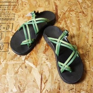 チャコ(Chaco)のChaco チャコ グリーン レディース スポーツサンダル 24cm アウト99(サンダル)