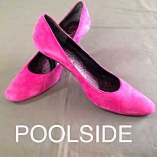 プールサイド(POOL SIDE)のPOOLSIDEパンプス☆パープル(ハイヒール/パンプス)