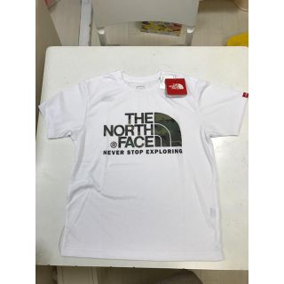 ザノースフェイス(THE NORTH FACE)の大人気 ノースフェイス カモフラージュロゴ半袖Sサイズ(Tシャツ/カットソー(半袖/袖なし))