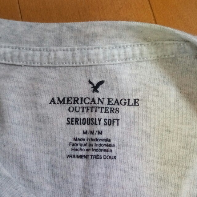 American Eagle(アメリカンイーグル)の値下げ！！☆新品☆【AMERICAN EAGLE】メンズTシャツ　Mサイズ メンズのトップス(Tシャツ/カットソー(半袖/袖なし))の商品写真