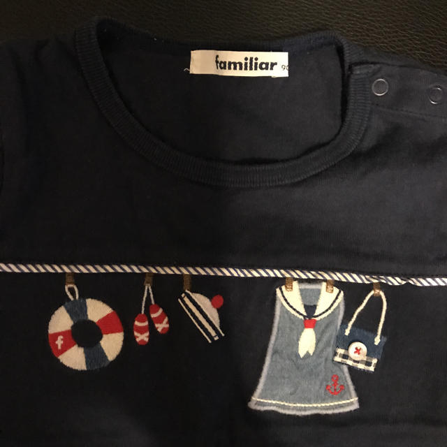 familiar(ファミリア)のファミリア tシャツ 90cm キッズ/ベビー/マタニティのキッズ服女の子用(90cm~)(Tシャツ/カットソー)の商品写真