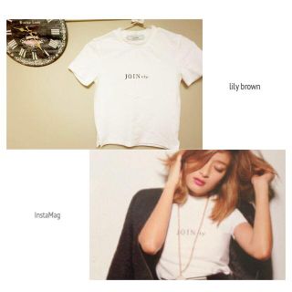 リリーブラウン(Lily Brown)のlilybrown♡JOINtly T(Tシャツ(半袖/袖なし))