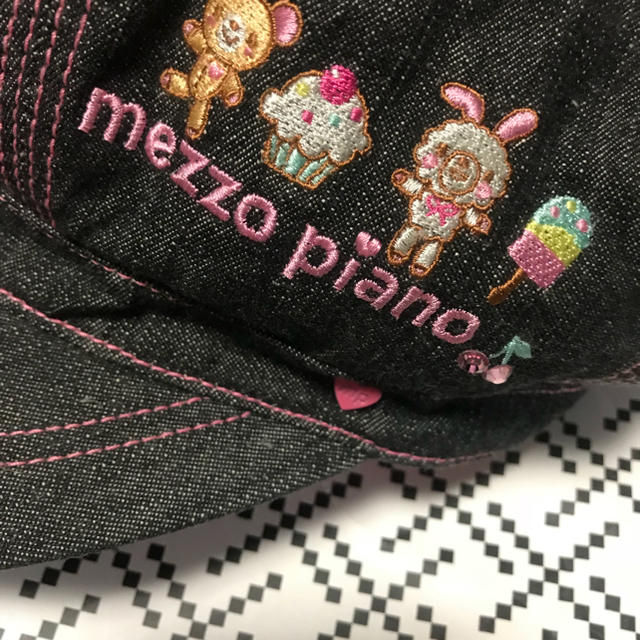 mezzo piano(メゾピアノ)のmezzo piano 帽子 キッズ/ベビー/マタニティのこども用ファッション小物(帽子)の商品写真