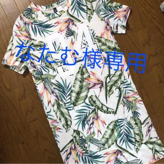 エイチアンドエム(H&M)のH&M Tシャツワンピ(Tシャツ(半袖/袖なし))