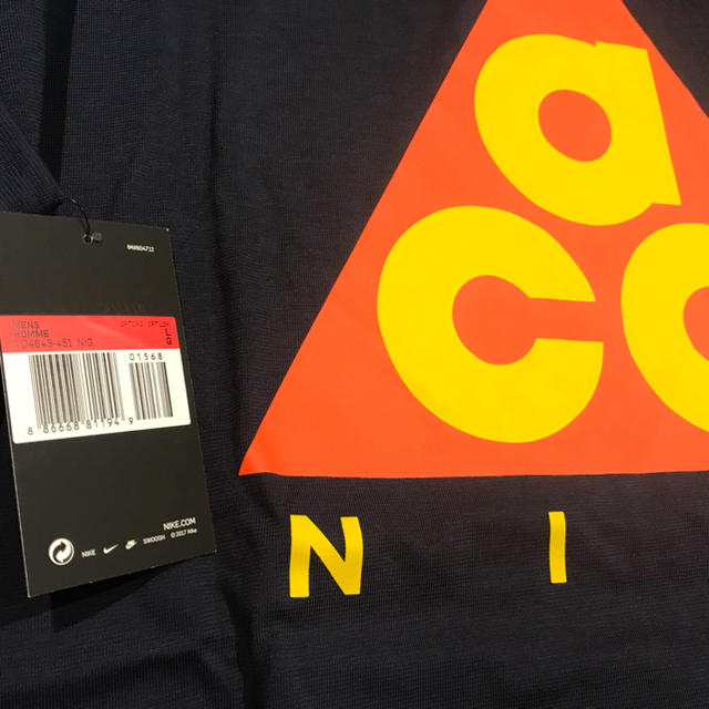 NIKE acg tee navy L