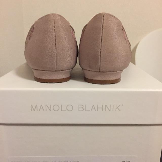 MANOLO BLAHNIK(マノロブラニク)のマノロブラニク  レースハンギシ 37 レディースの靴/シューズ(ハイヒール/パンプス)の商品写真