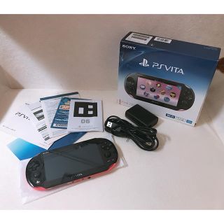 ソニー(SONY)のPSP vita ピンク/ブラック(携帯用ゲーム機本体)