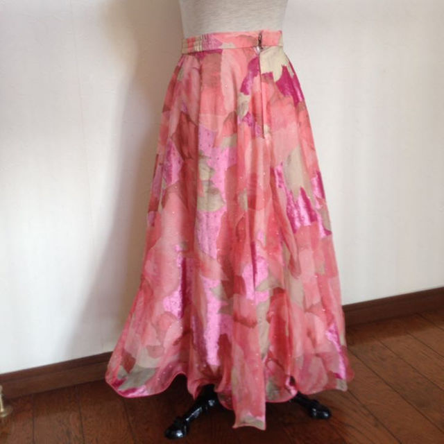 社交ダンス☆フレアスカート レディースのスカート(ロングスカート)の商品写真