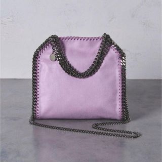 ステラマッカートニー(Stella McCartney)のステラマッカートニー1回着用美品です。完売ラベンダータイニー送料無料(ショルダーバッグ)