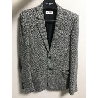 サンローラン(Saint Laurent)のサンローラン  ツイードジャケット 46 極美品 16aw(テーラードジャケット)