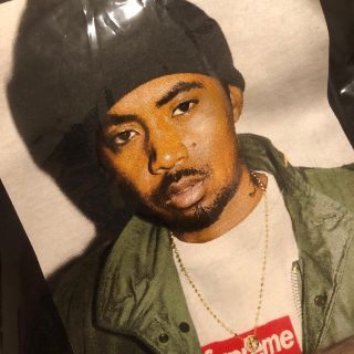 シュプリーム(Supreme)のsupreme  Nas tee M 17FW(Tシャツ/カットソー(半袖/袖なし))
