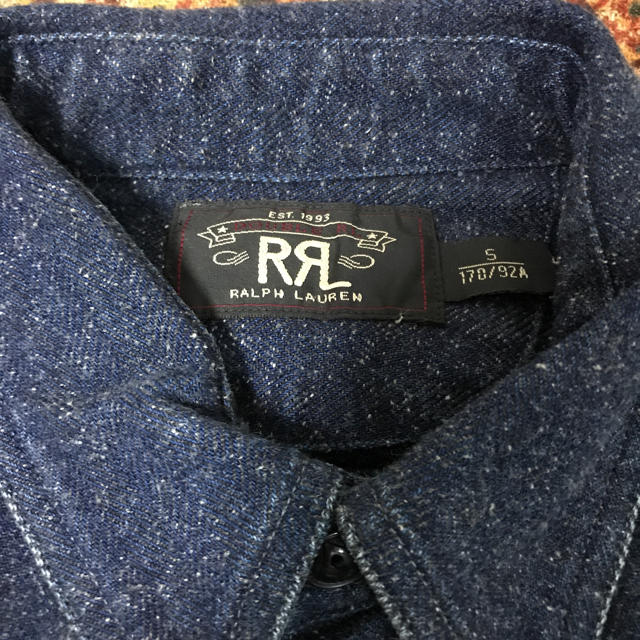RRL(ダブルアールエル)のRRL インディゴ シャツ ラルフローレン メンズのトップス(シャツ)の商品写真