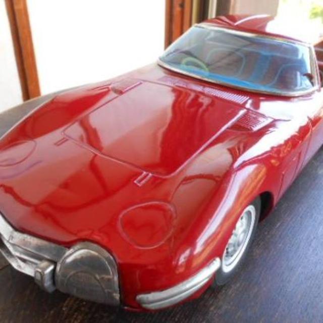 ☆TOYOTA トヨタ 2000GT ブリキ玩具 イチコー 当時物 大型 ☆名車の ☆TOYOTA トヨタ 2000GT ブリキ玩具 イチコー 当時物 大型 ☆名車の
