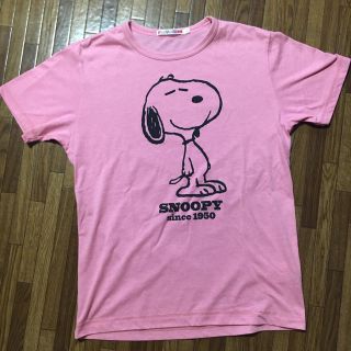 ユニクロ(UNIQLO)のスヌーピーTシャツ(Tシャツ/カットソー(半袖/袖なし))