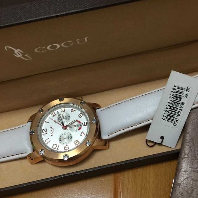 COGU(コグ)の最終値下げ COGU メンズ時計 新品未使用 メンズの時計(その他)の商品写真