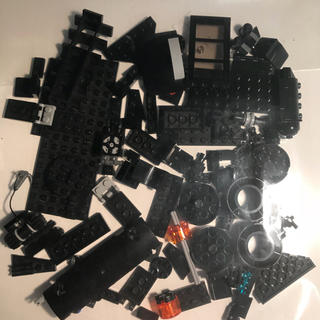 レゴ(Lego)の正規品LEGO ブロック黒系のパーツ 一式(積み木/ブロック)