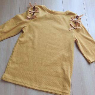 トッコ(tocco)のtocco closet❤︎肩リボンニット(カットソー(半袖/袖なし))