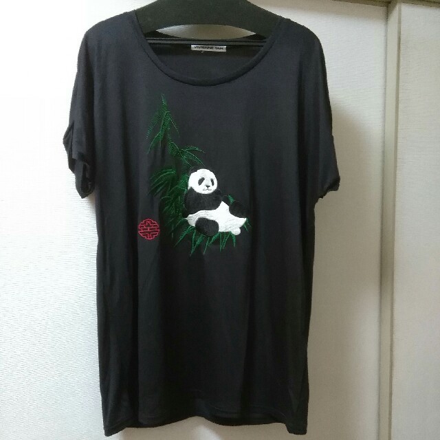 今日だけ✦ヴィヴィアンタム　パンダ柄　カットソー　Tシャツ