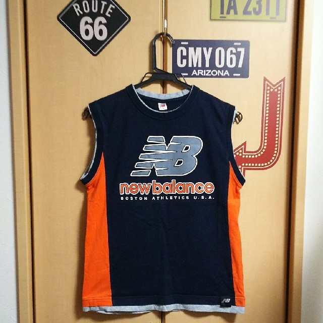 New Balance(ニューバランス)のNBタンクトップ キッズ/ベビー/マタニティのキッズ服男の子用(90cm~)(Tシャツ/カットソー)の商品写真