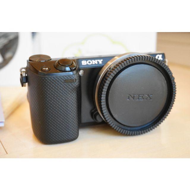 SONY - ミラーレス一眼 ☆Sony NEX-5R ☆ブラックボディ☆長期保証付き