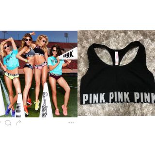 ヴィクトリアズシークレット(Victoria's Secret)のPINK ロゴ ブラトップ(ブラ)