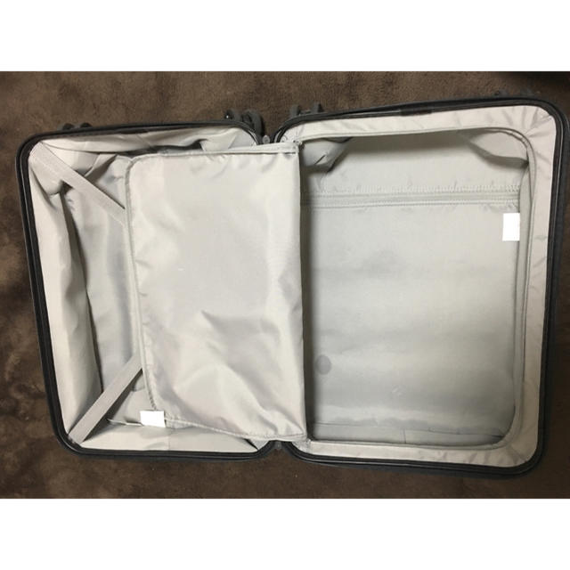 MUJI (無印良品)(ムジルシリョウヒン)の無印 スーツケース 35L ネイビー メンズのバッグ(トラベルバッグ/スーツケース)の商品写真