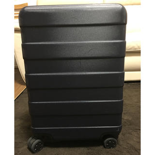 ムジルシリョウヒン(MUJI (無印良品))の無印 スーツケース 35L ネイビー(トラベルバッグ/スーツケース)