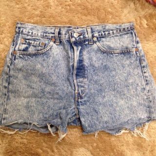 リーバイス(Levi's)の古着デニムショーパン(ショートパンツ)