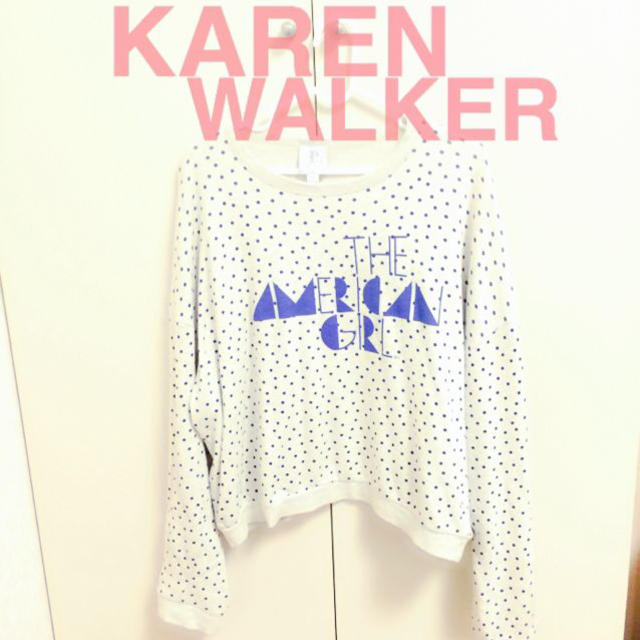 KAREN WALKER(カレンウォーカー)の（日本未入荷）カレンウォーカースウェット レディースのトップス(トレーナー/スウェット)の商品写真