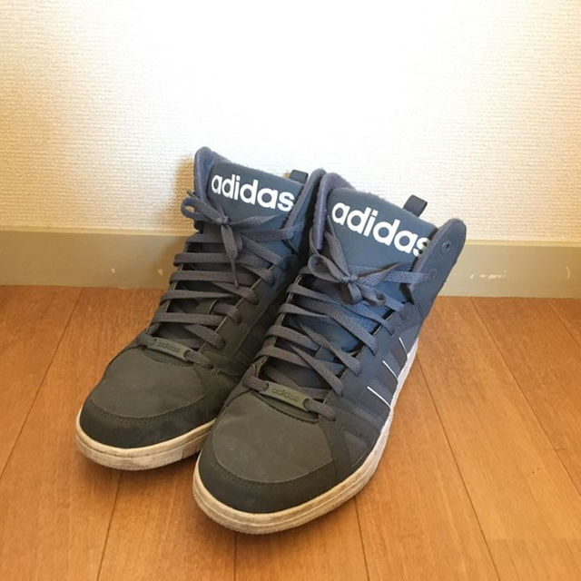 adidas(アディダス)の【送料無料】adidas ハイカットスニーカー 26.5㎝ メンズの靴/シューズ(スニーカー)の商品写真